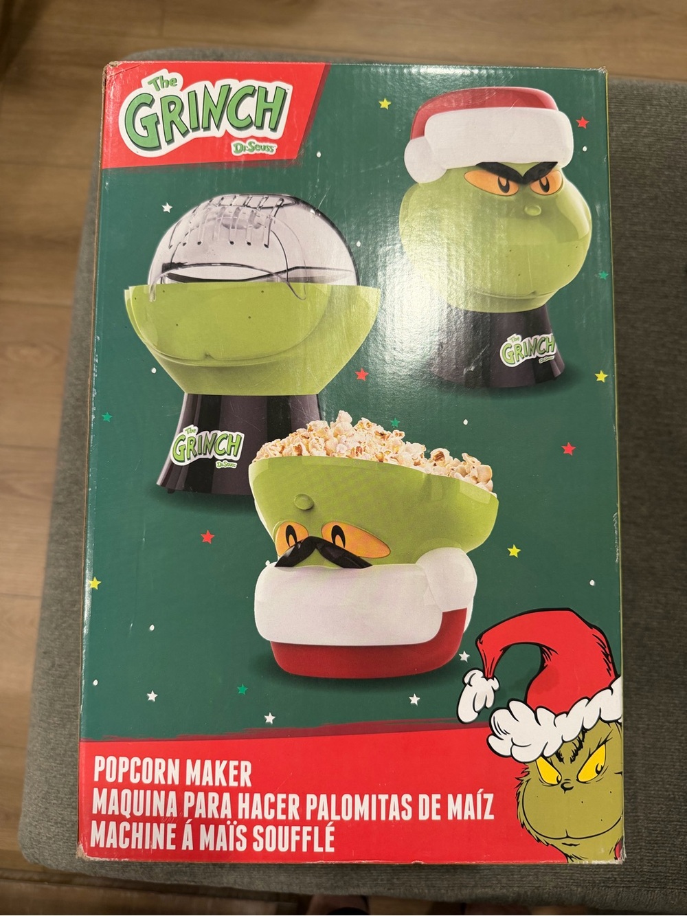 Dr. Seuss The Grinch Popcorn Maker